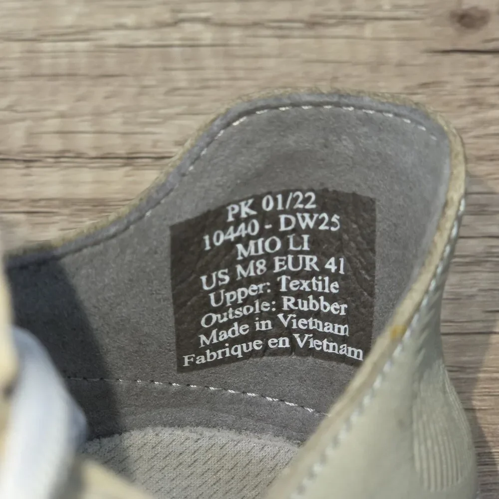 OluKai Mio Li Men's Size 8 Fog Dusty Blue Grey Shoes 10440-DW25 READ DESCRIPTION